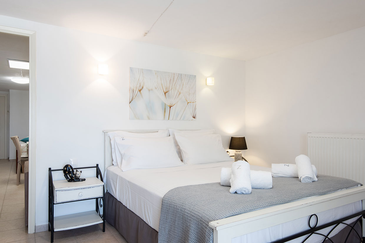 Διαμέρισμα Amelia στη Σίφνο - Υπνοδωμάτιο με διπλό κρεβάτι