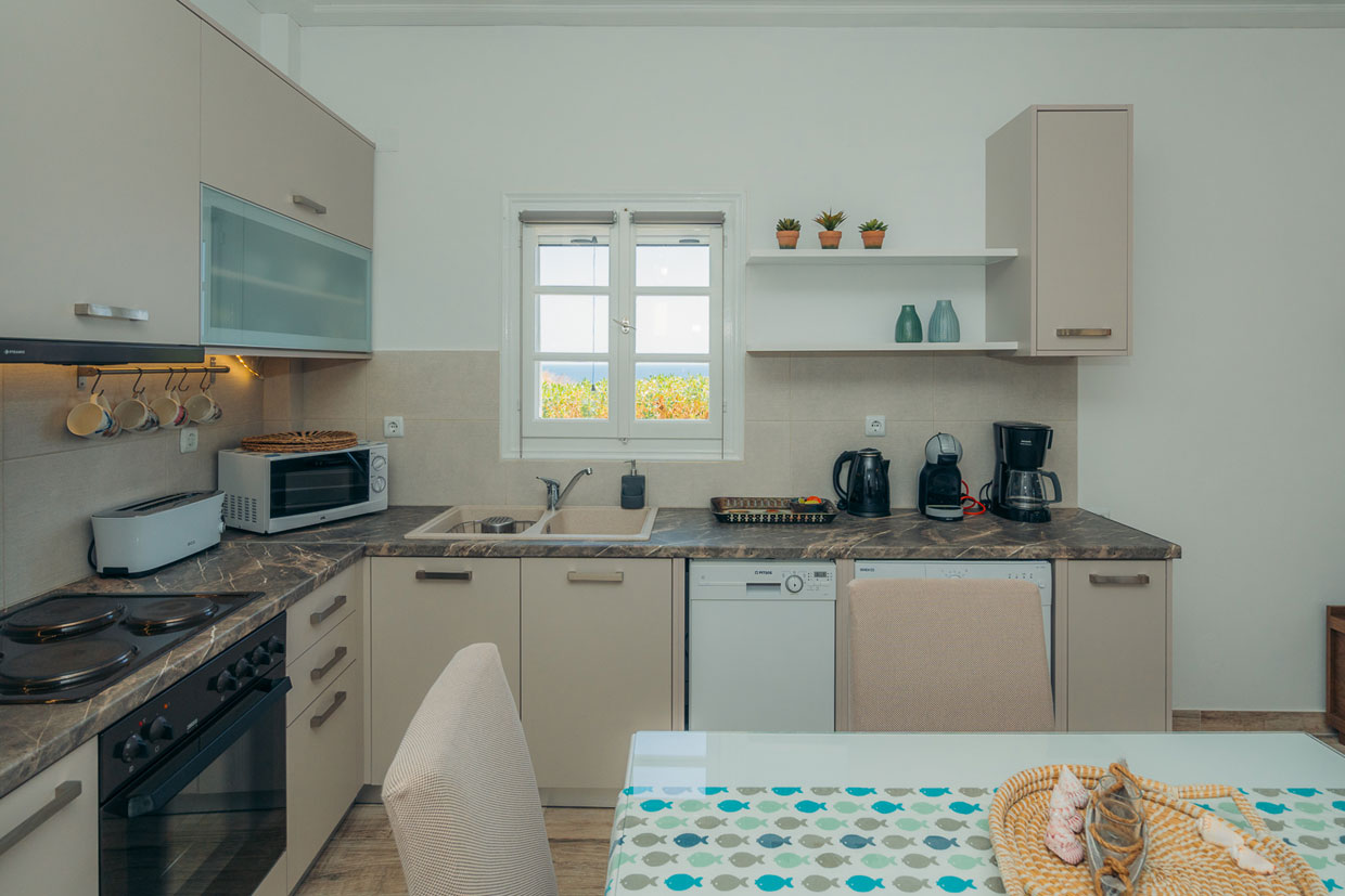 Σπίτι Φοίβος στη Σίφνο - Πλήρως εξοπλισμένη κουζίνα