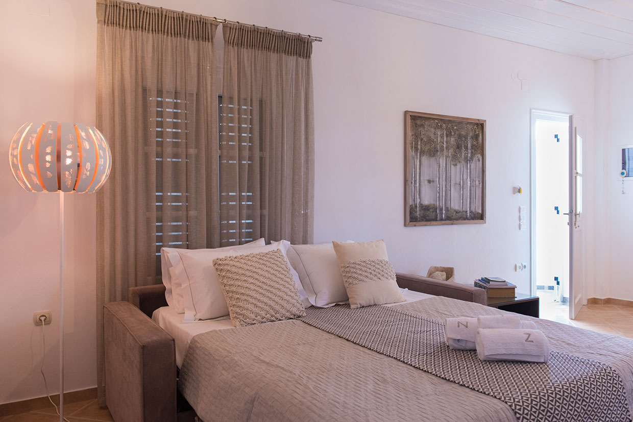 Σπίτι Φοίβος στη Σίφνο - Άνετος καναπές κρεβάτι